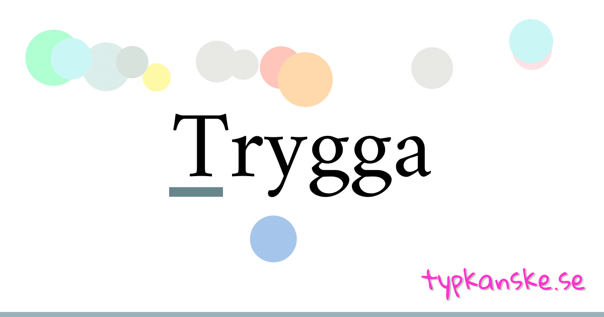 Trygga synonymer korsord betyder förklaring och användning