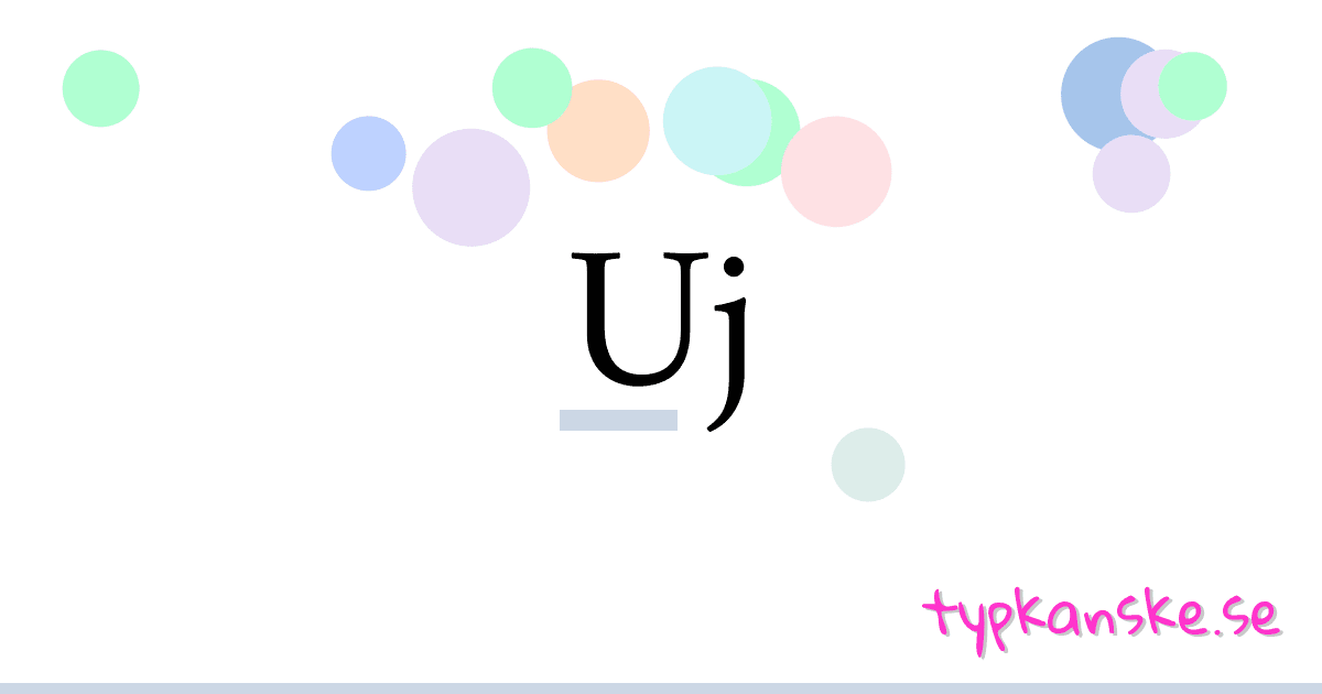 Uj synonymer korsord betyder förklaring och användning