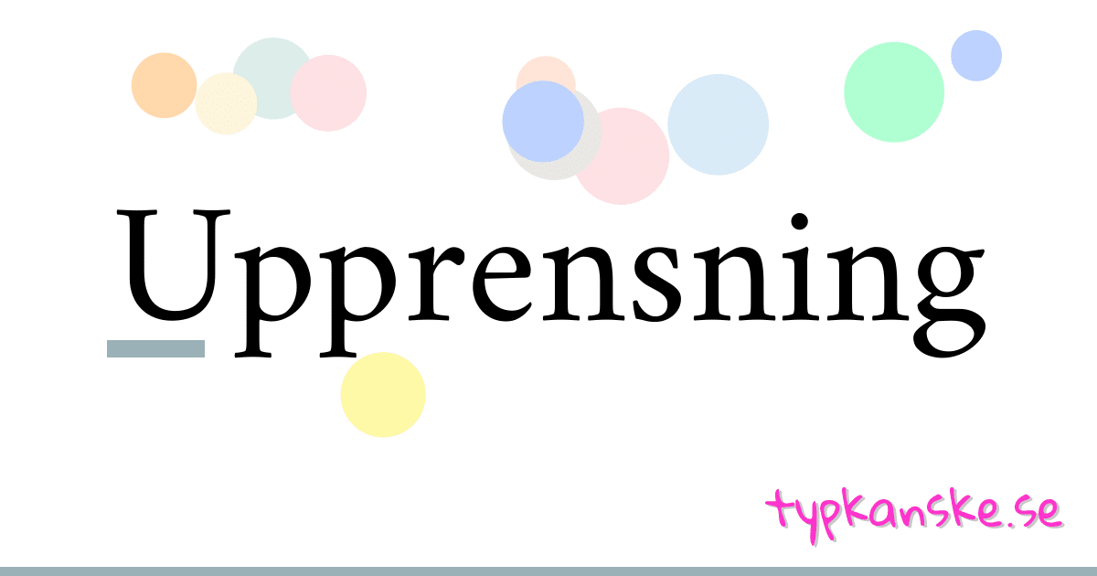 Upprensning synonymer korsord betyder förklaring och användning