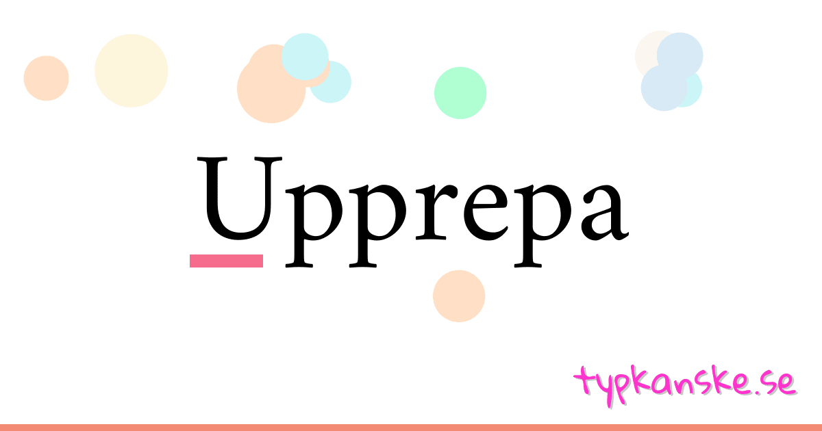 Upprepa synonymer korsord betyder förklaring och användning
