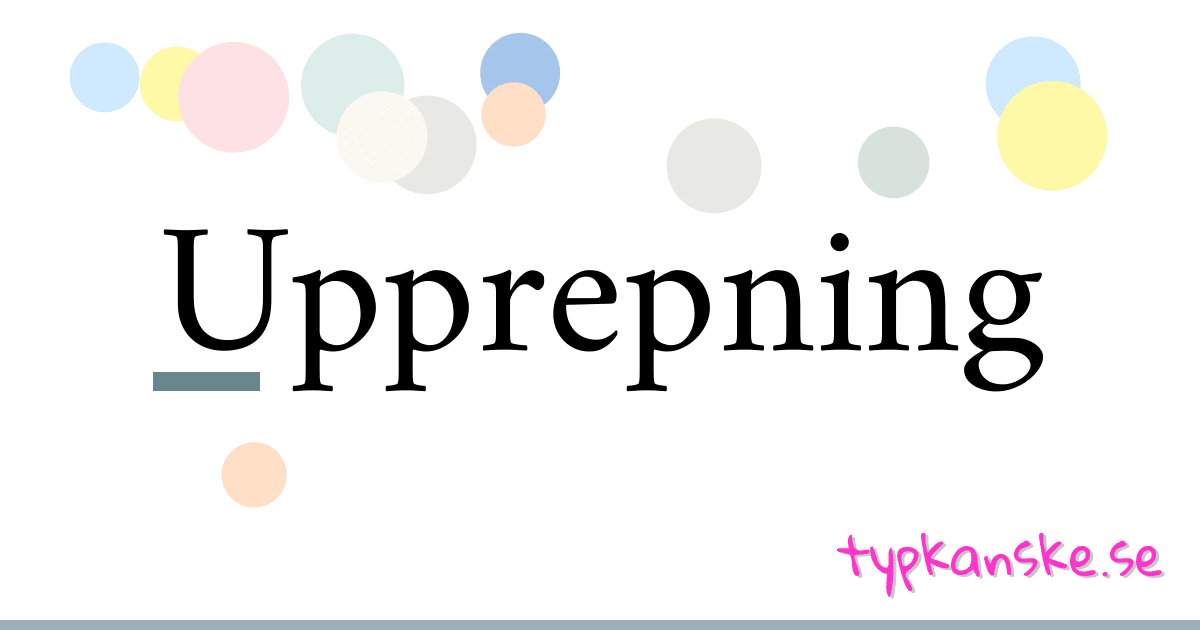 Upprepning synonymer korsord betyder förklaring och användning