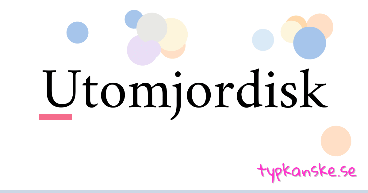 Utomjordisk synonymer korsord betyder förklaring och användning