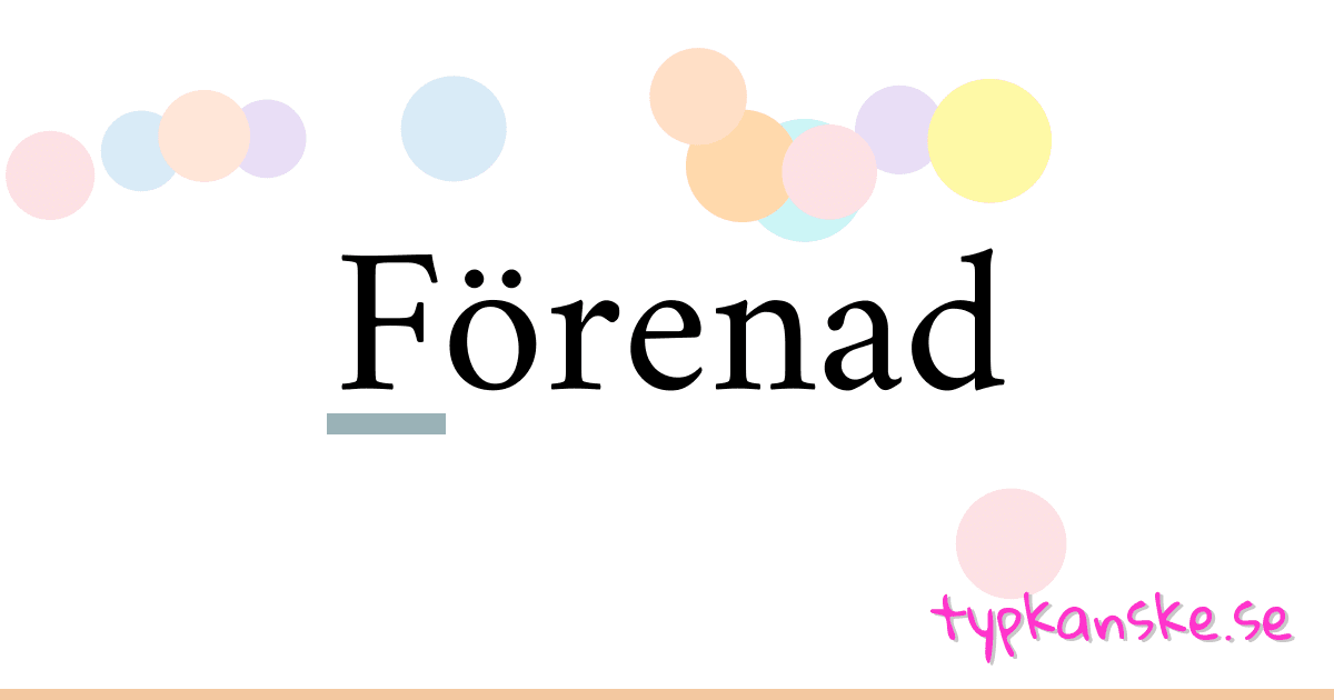 Förenad synonymer korsord betyder förklaring och användning