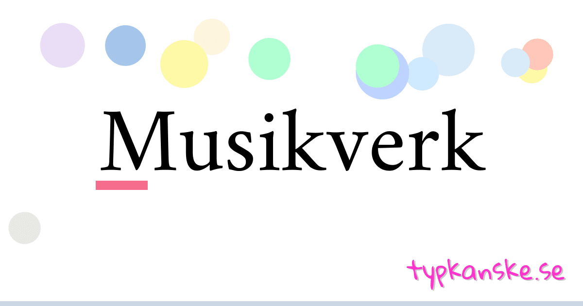 Musikverk synonymer korsord betyder förklaring och användning