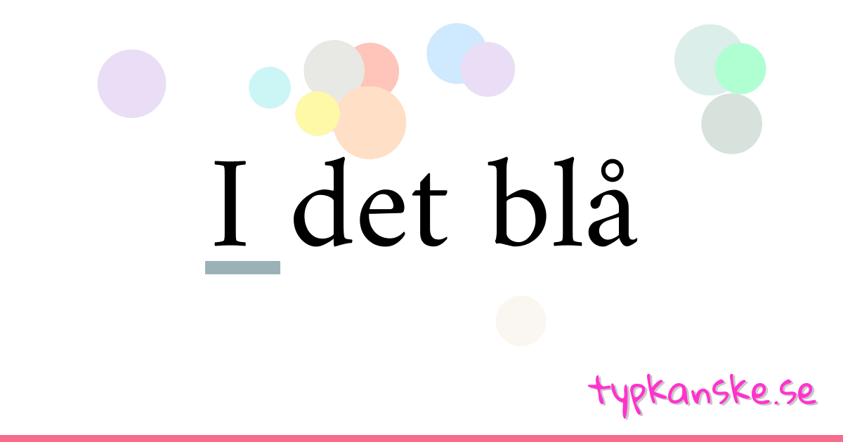 I det blå synonymer korsord betyder förklaring och användning