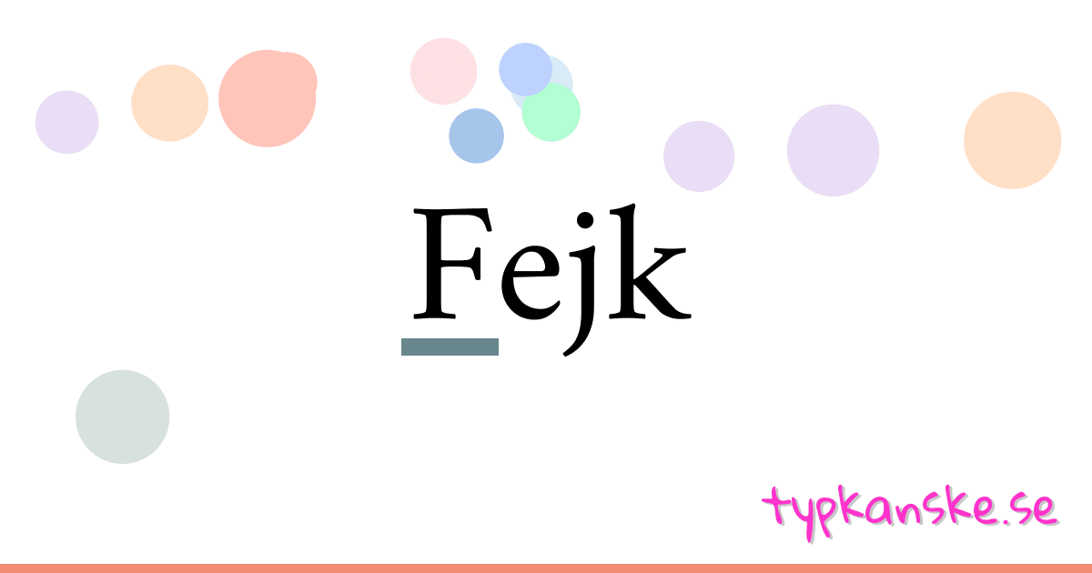 Fejk synonymer korsord betyder förklaring och användning