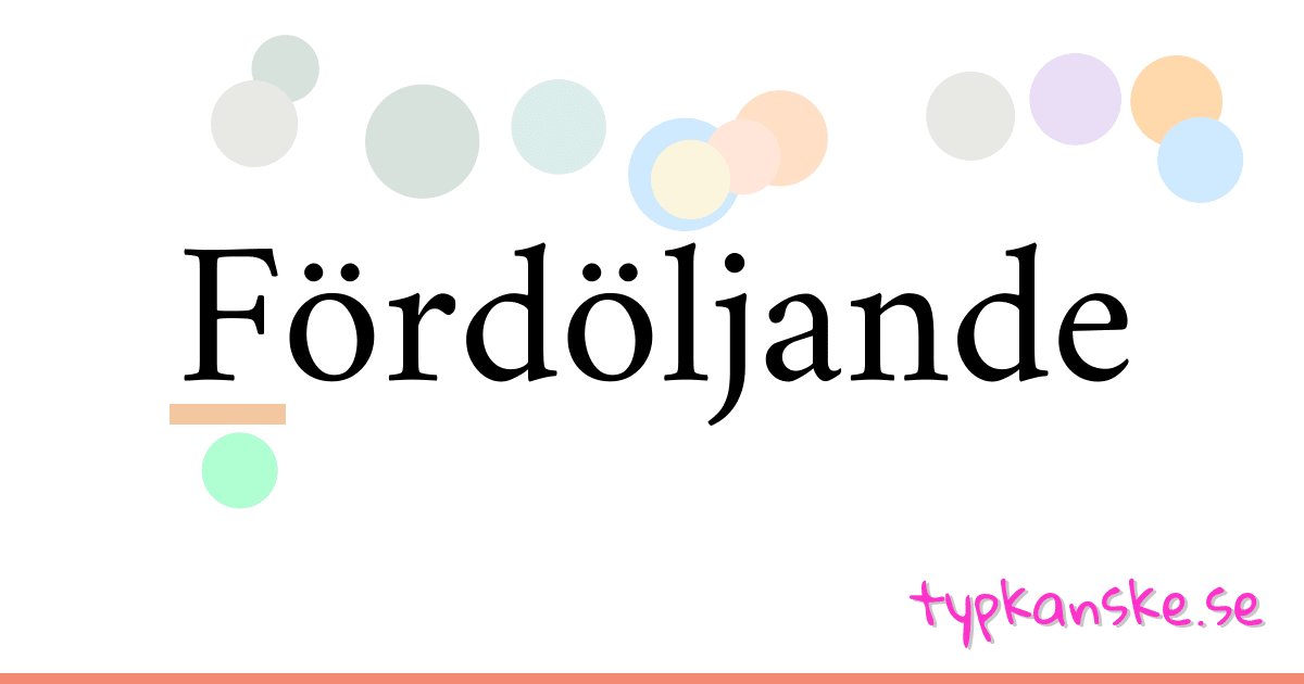 Fördöljande synonymer korsord betyder förklaring och användning