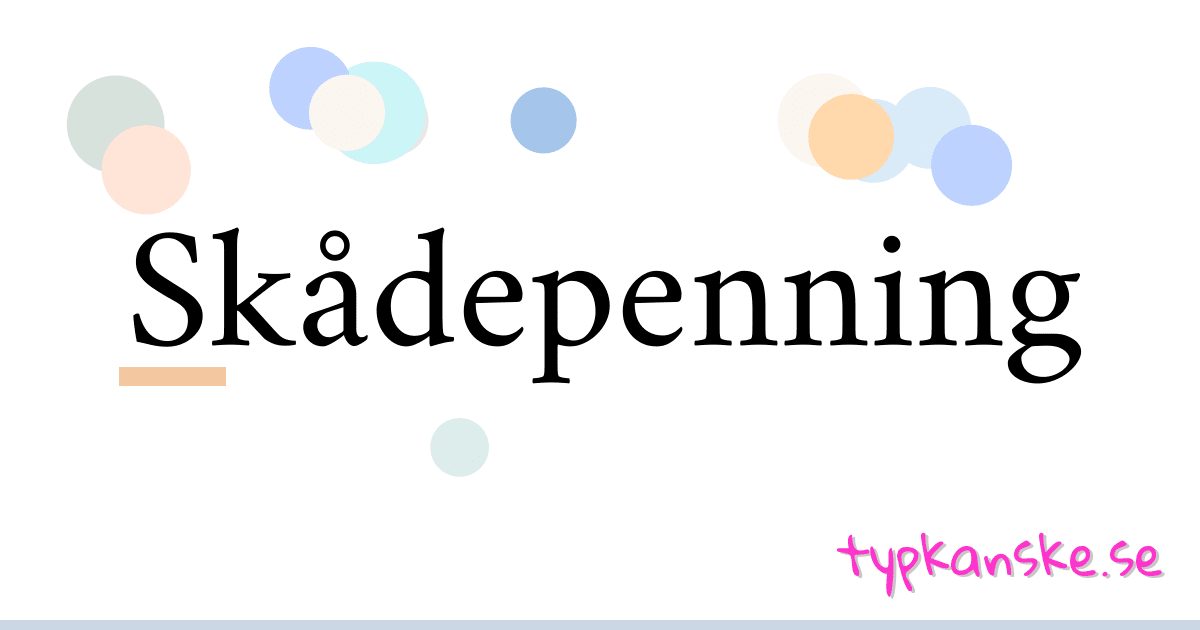 Skådepenning synonymer korsord betyder förklaring och användning