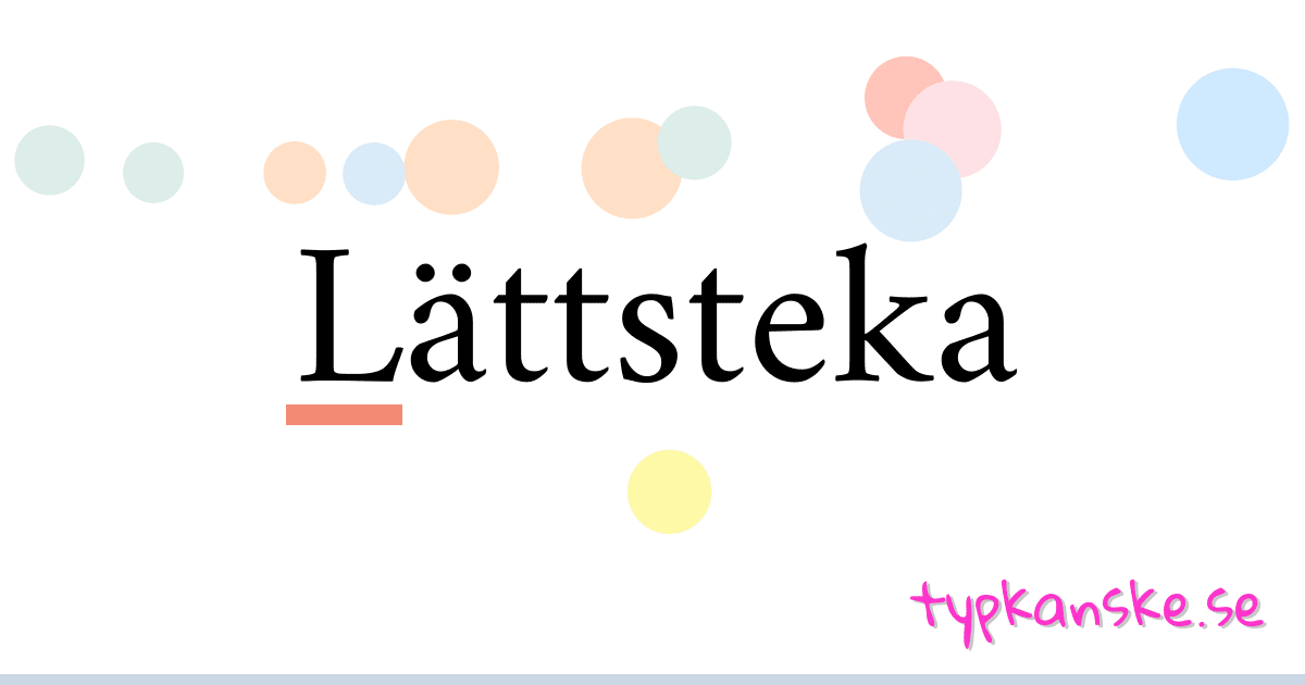 Lättsteka synonymer korsord betyder förklaring och användning