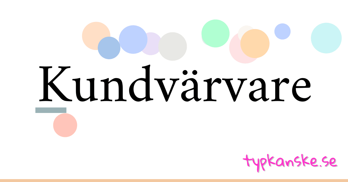 Kundvärvare synonymer korsord betyder förklaring och användning