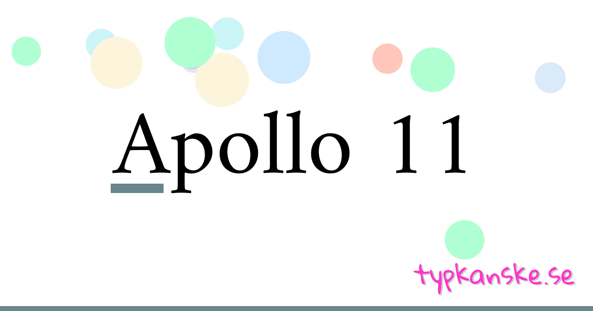 Apollo 11 synonymer korsord betyder förklaring och användning