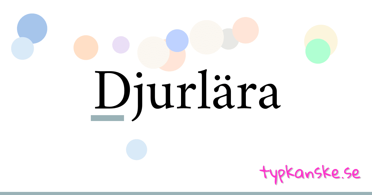 Djurlära synonymer korsord betyder förklaring och användning
