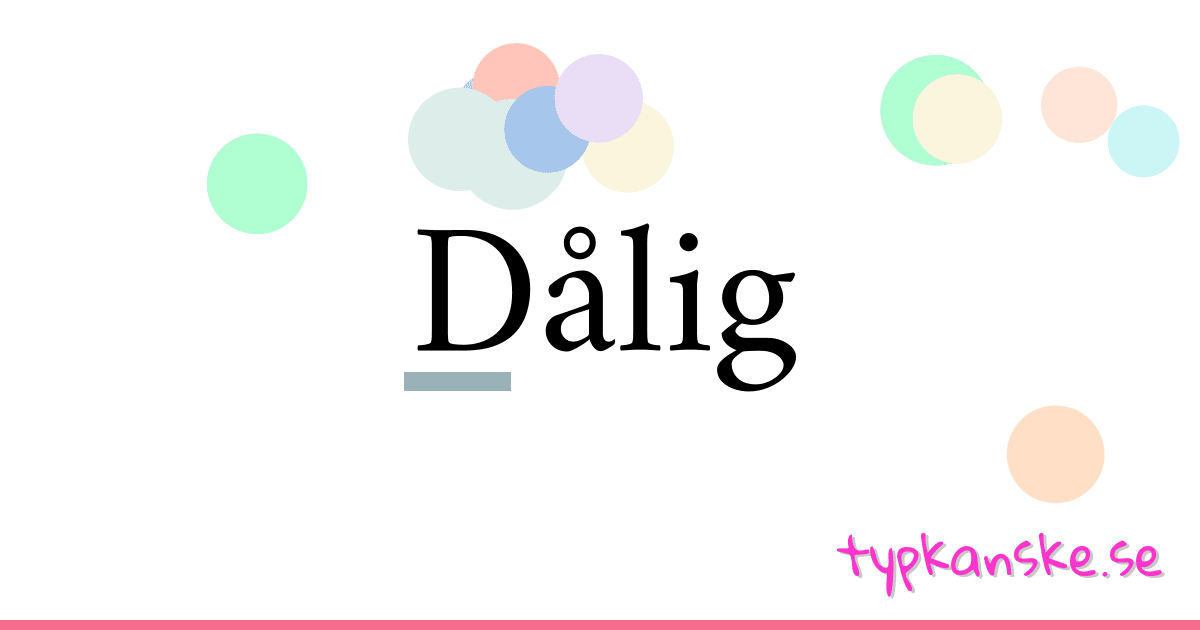 Dålig synonymer korsord betyder förklaring och användning