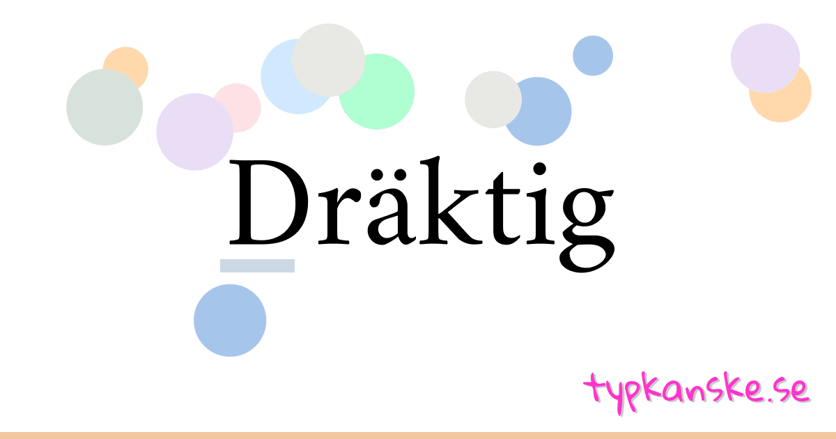 Dräktig synonymer korsord betyder förklaring och användning