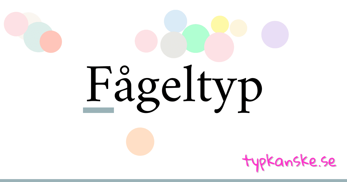 Fågeltyp synonymer korsord betyder förklaring och användning
