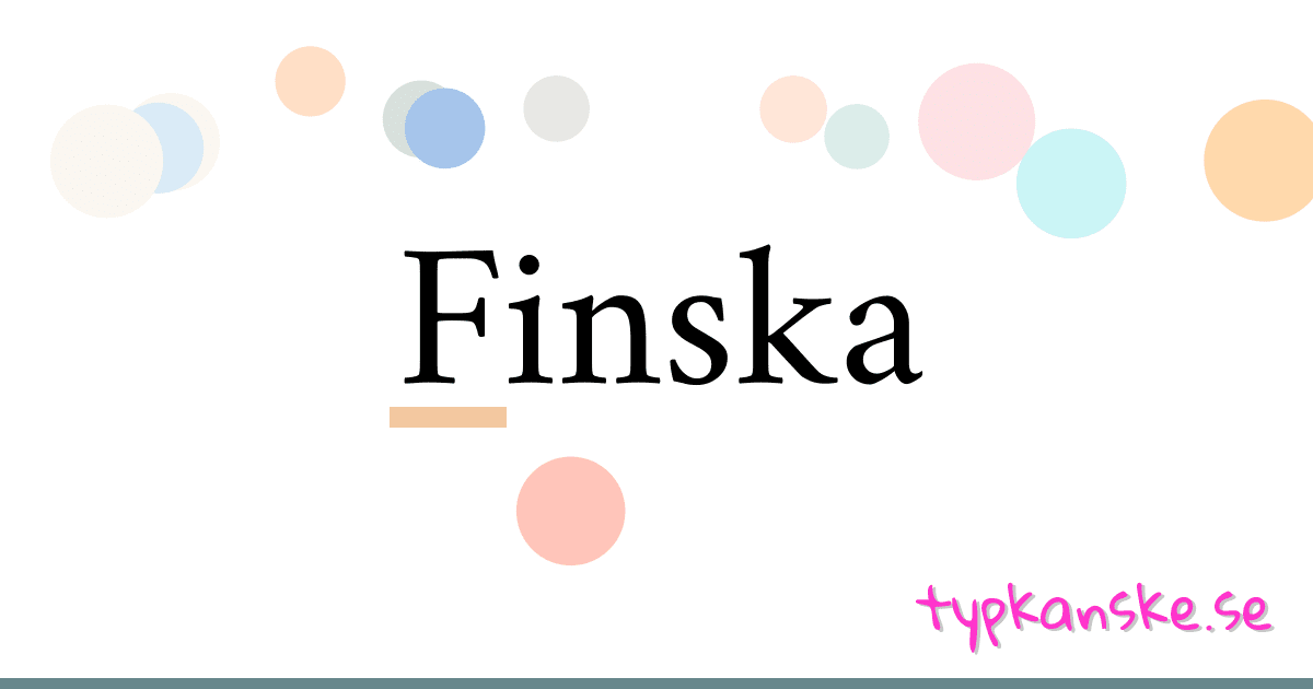 Finska synonymer korsord betyder förklaring och användning