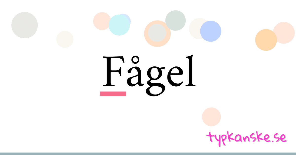 Fågel synonymer korsord betyder förklaring och användning