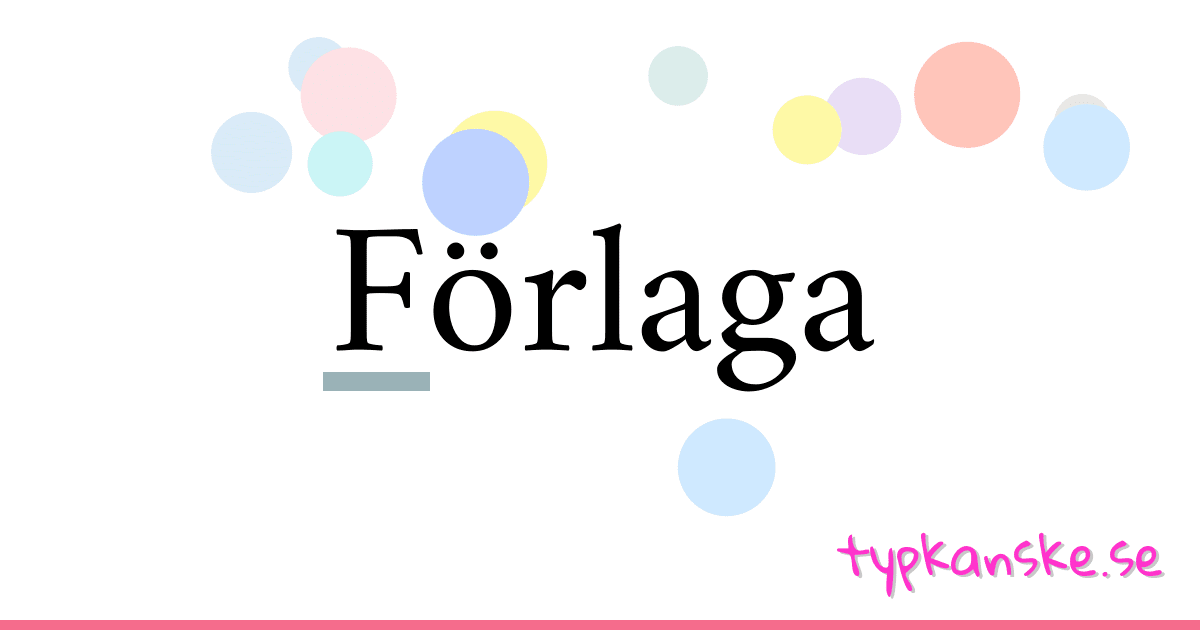 Förlaga synonymer korsord betyder förklaring och användning