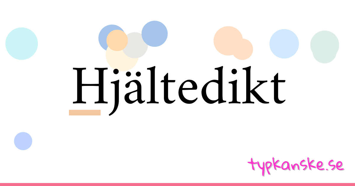 Hjältedikt synonymer korsord betyder förklaring och användning