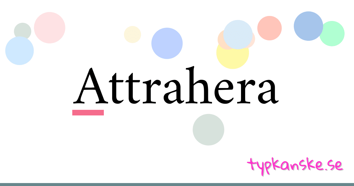 Attrahera synonymer korsord betyder förklaring och användning