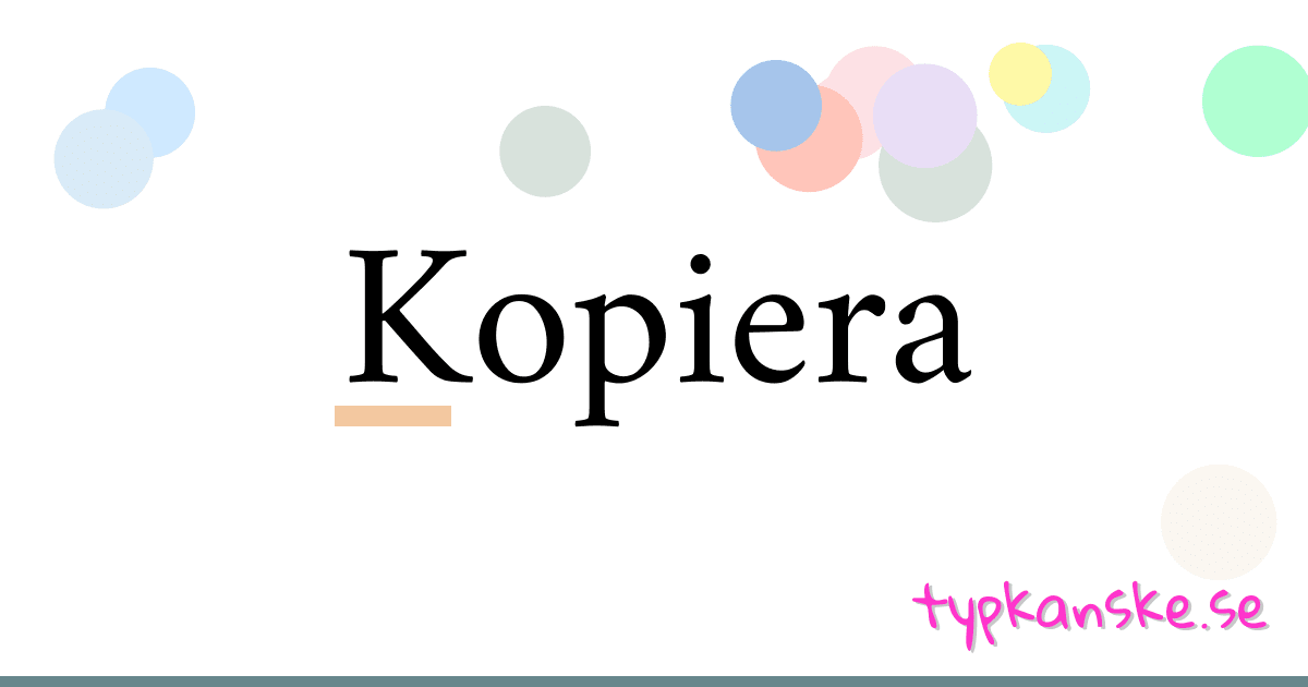 Kopiera synonymer korsord betyder förklaring och användning