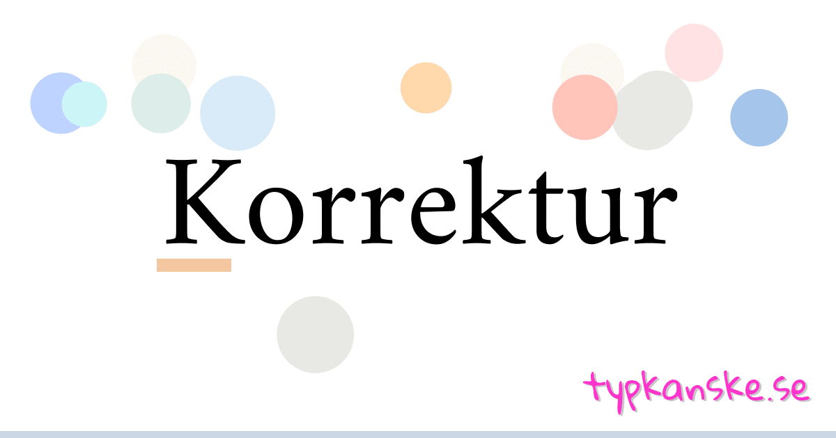 Korrektur synonymer korsord betyder förklaring och användning