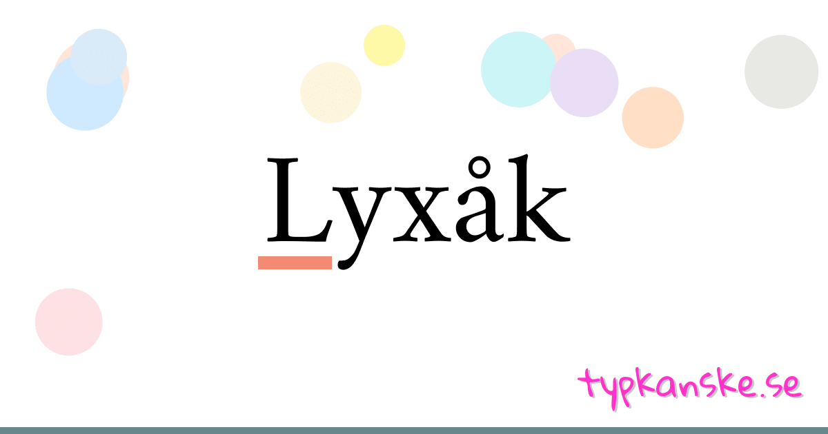 Lyxåk synonymer korsord betyder förklaring och användning