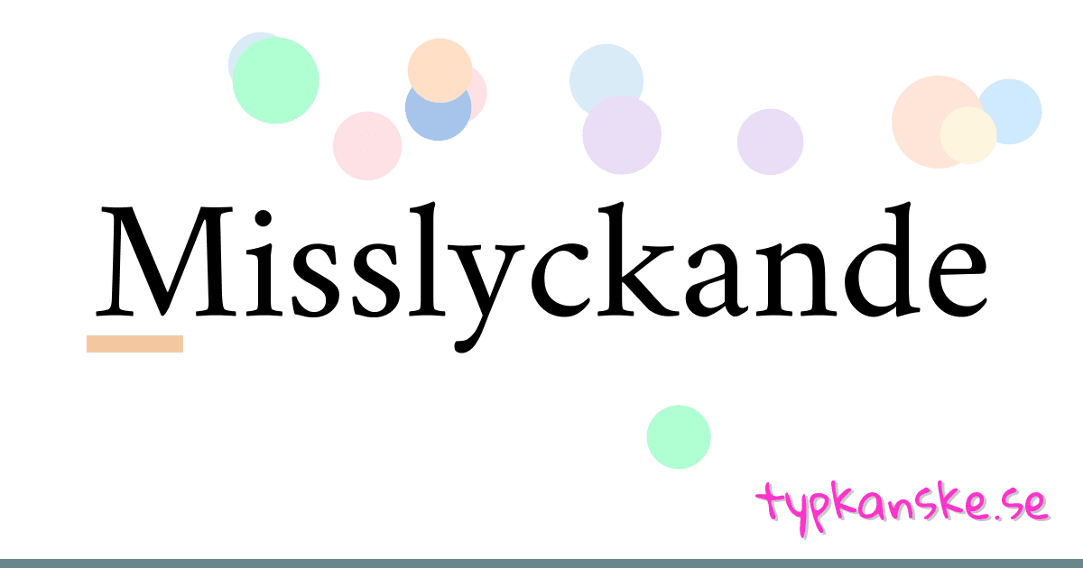 Misslyckande synonymer korsord betyder förklaring och användning