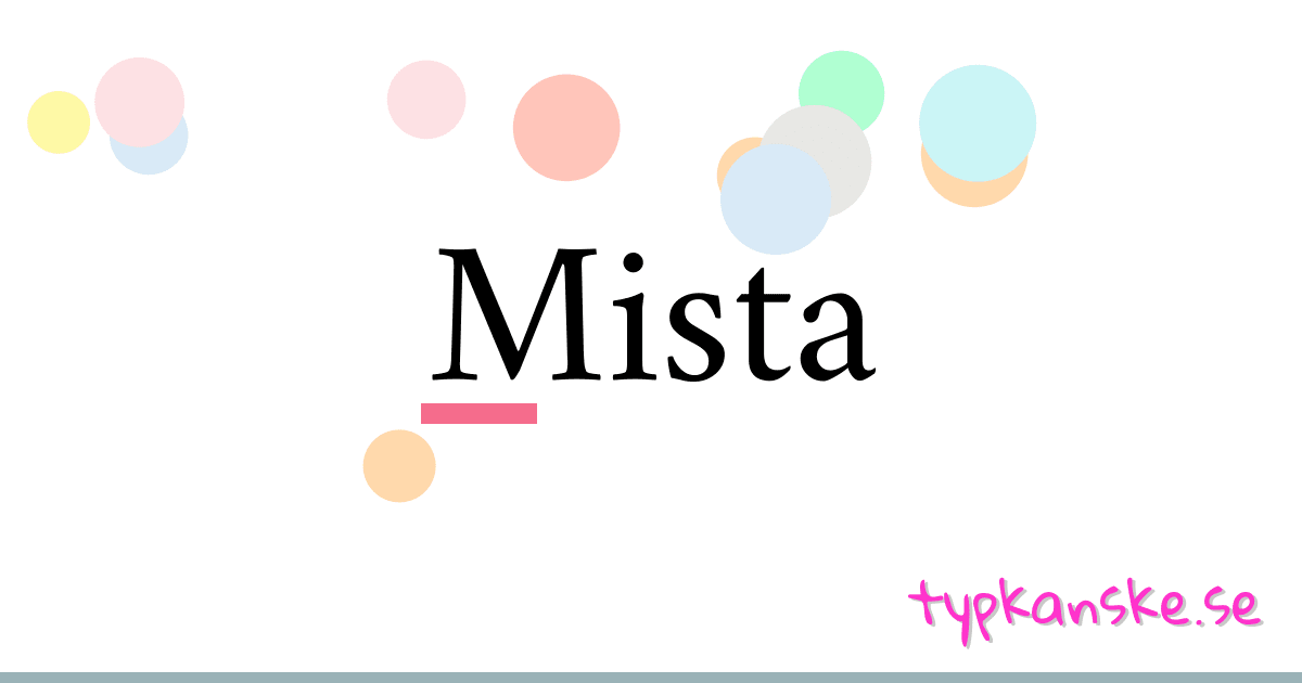 Mista synonymer korsord betyder förklaring och användning