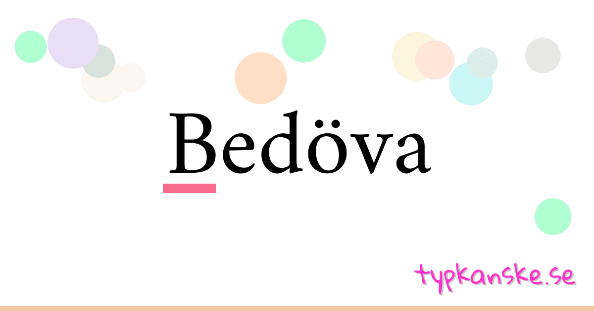 Bedöva synonymer korsord betyder förklaring och användning