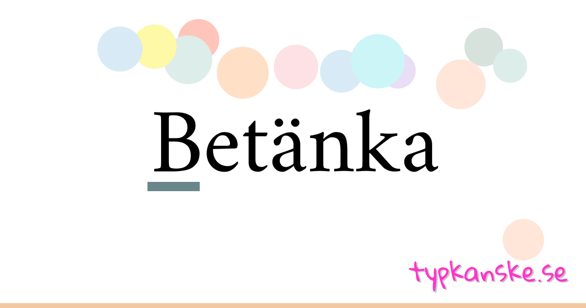 Betänka synonymer korsord betyder förklaring och användning