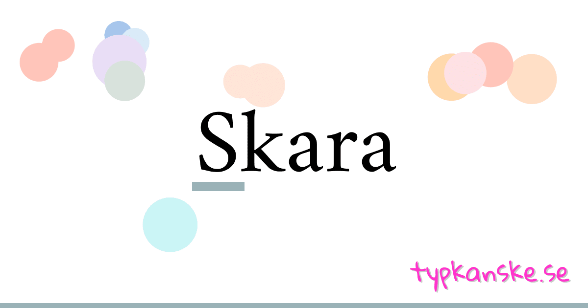 Skara synonymer korsord betyder förklaring och användning