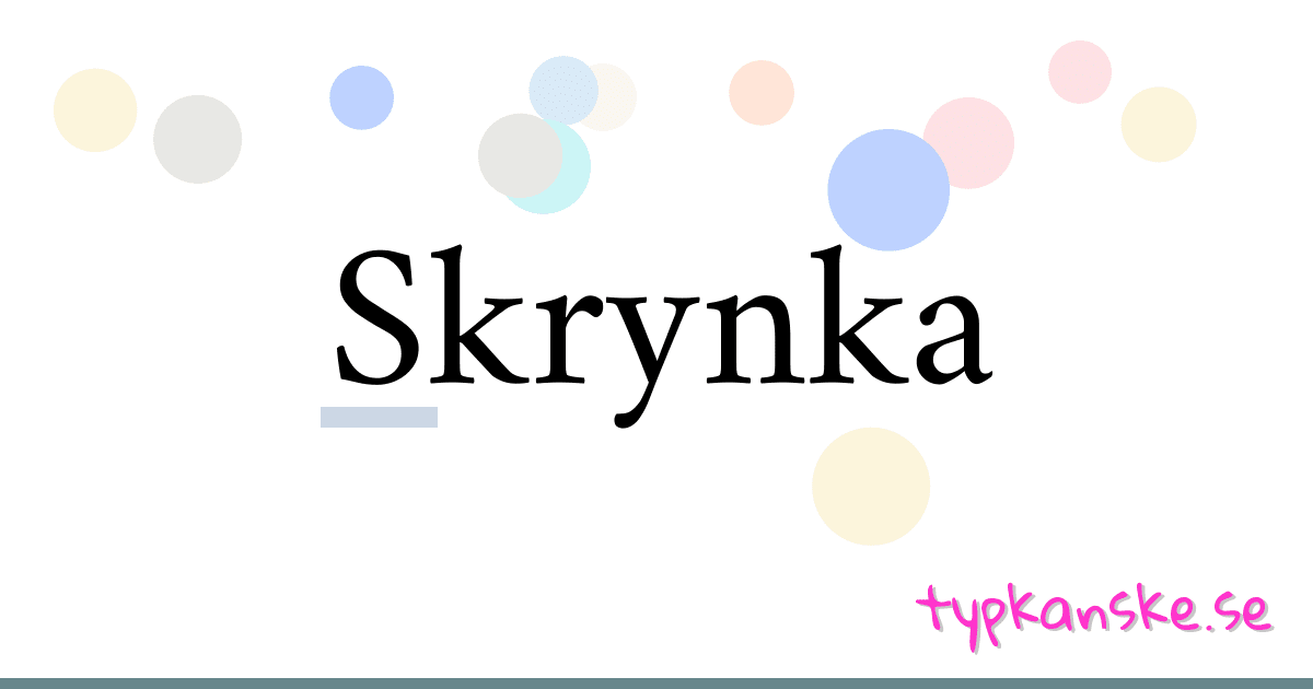 Skrynka synonymer korsord betyder förklaring och användning