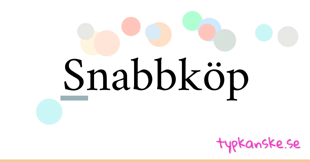 Snabbköp synonymer korsord betyder förklaring och användning