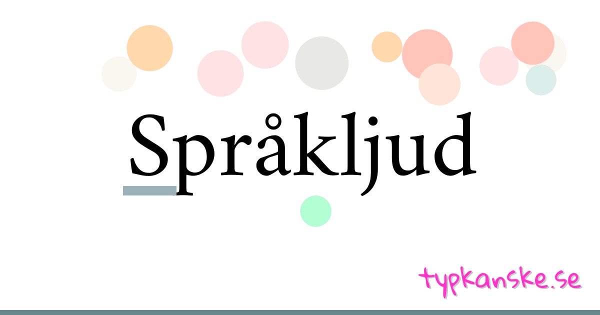 Språkljud synonymer korsord betyder förklaring och användning